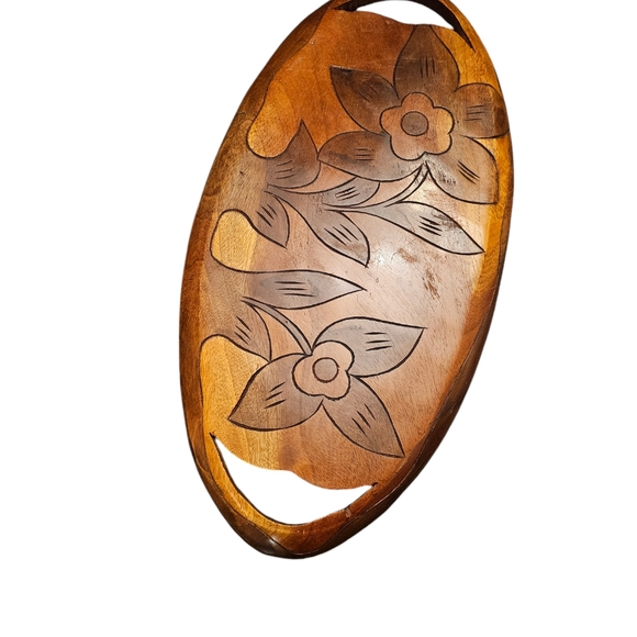 Haitian wood tray - Picture 3 of 6